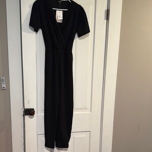 Elegant Black Women's Romper